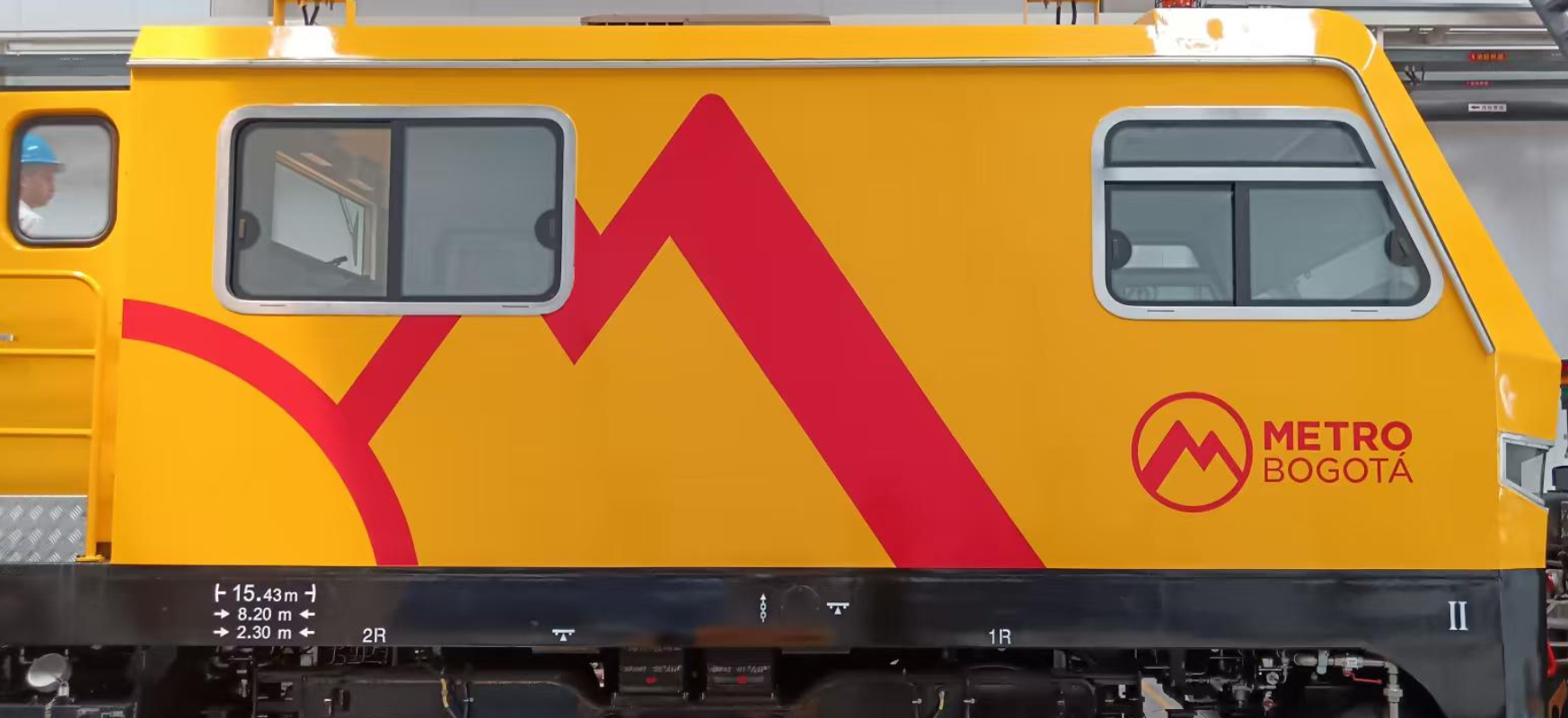深盟新材料為中車出口哥倫比亞7套車組提供涂料保障工作！